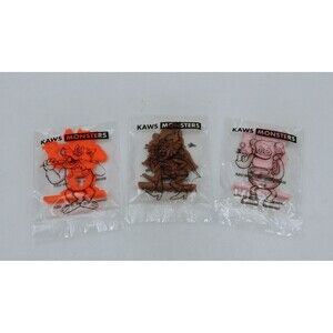 KAWS Monsters Figures Set Of 3 Limited Edition General Mills 2022 Sealed